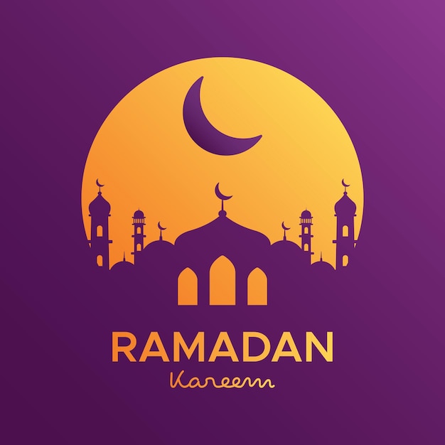 Ilustración gráfica vectorial de ramadan kareem perfecto para el diseño de plantilla de contenido de ramadan