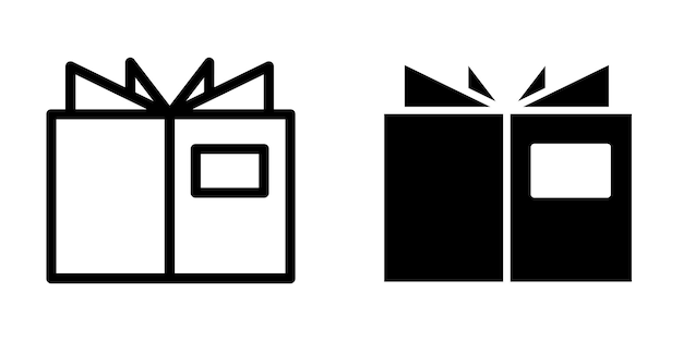 Ilustración Gráfico vectorial de plantilla de icono de libro