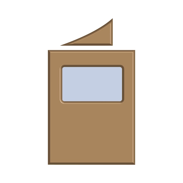 Ilustración Gráfico vectorial de plantilla de icono de libro