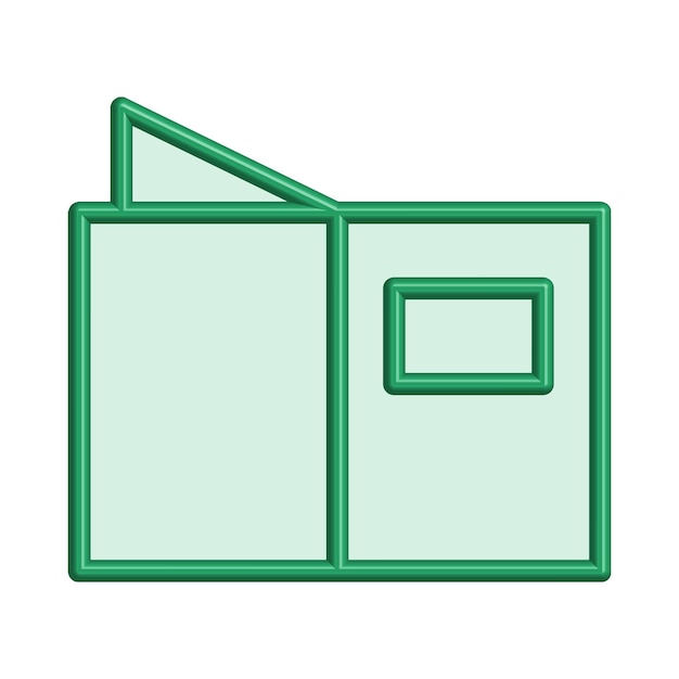 Ilustración Gráfico vectorial de plantilla de icono de libro