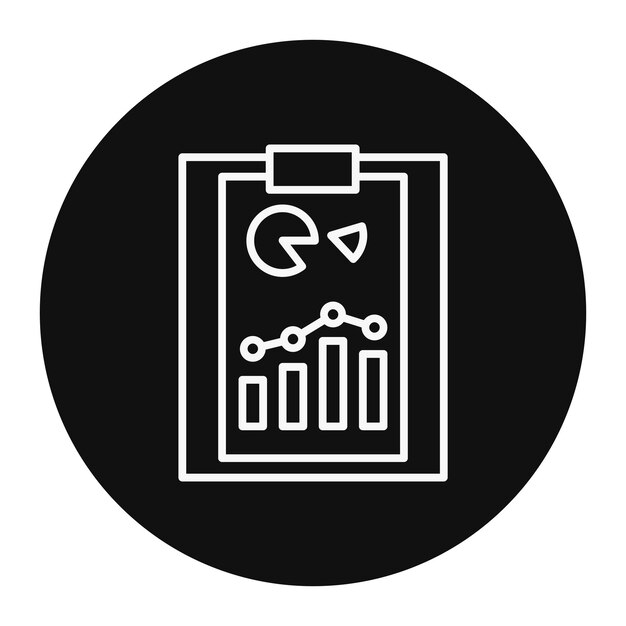 Ilustración de gráficos de barras vectoriales
