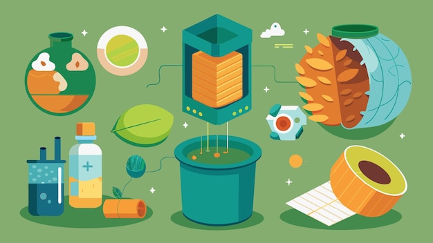 Ilustración de gráficos vectoriales biodegradables formato de archivo fuente EPS diseño de icono de escala sin pérdidas