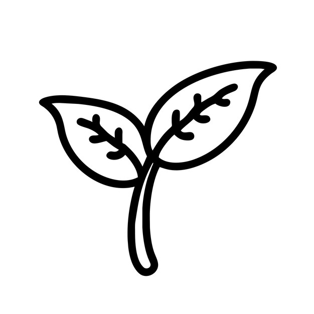 Ilustración de gráficos vectoriales biodegradables formato de archivo fuente EPS diseño de icono de escala sin pérdidas