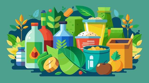 Ilustración de gráficos vectoriales biodegradables formato de archivo fuente EPS diseño de icono de escala sin pérdidas