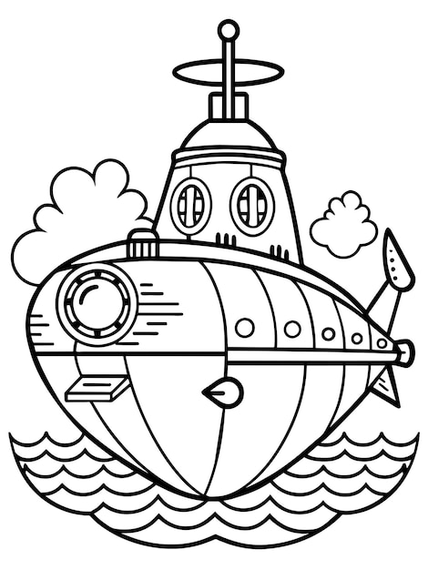 Ilustración de gráficos vectoriales submarinos formato de archivo fuente EPS diseño de icono de escala sin pérdidas