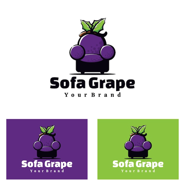 Ilustración de grapeart de sofá de muebles