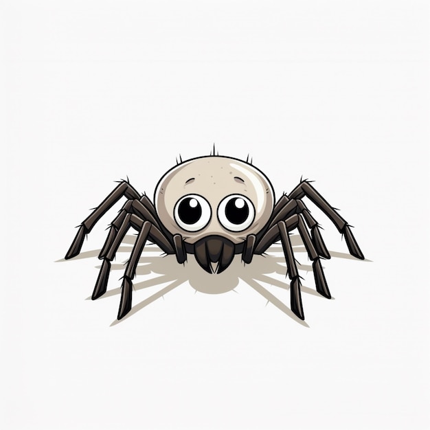 Vector ilustración gratuita de arte de araña vectorial