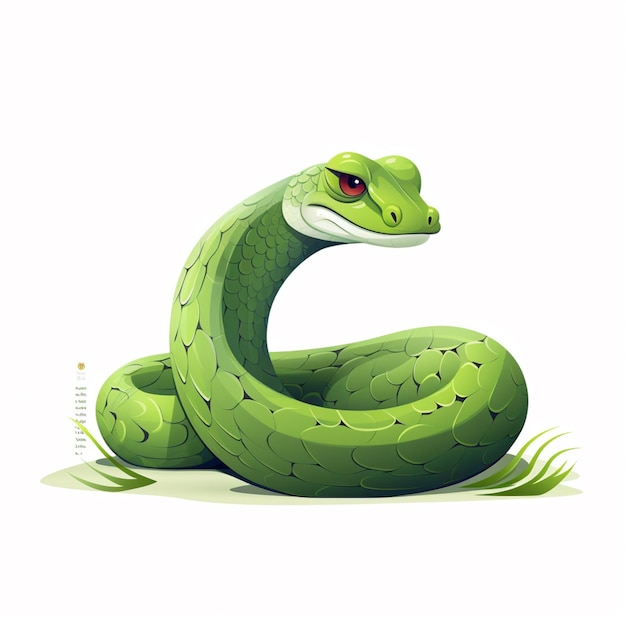 Vector ilustración gratuita de arte vectorial de serpientes
