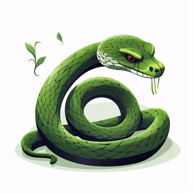 Vector ilustración gratuita de arte vectorial de serpientes