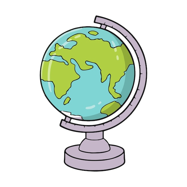 Ilustración de un guante lindo
