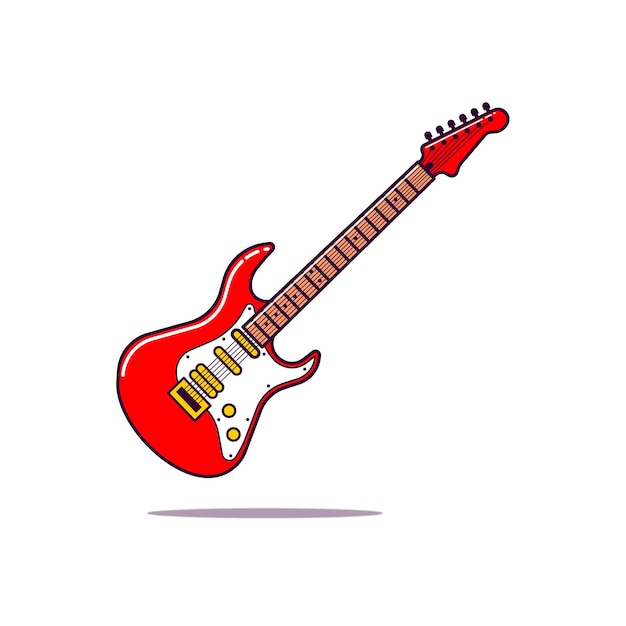 ilustración de guitarra