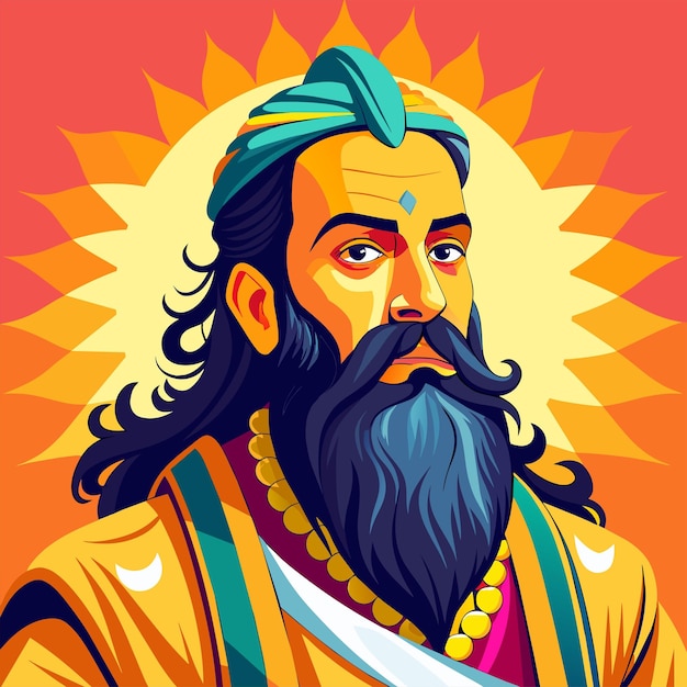 Ilustración de Guru Ravidas Jyanti