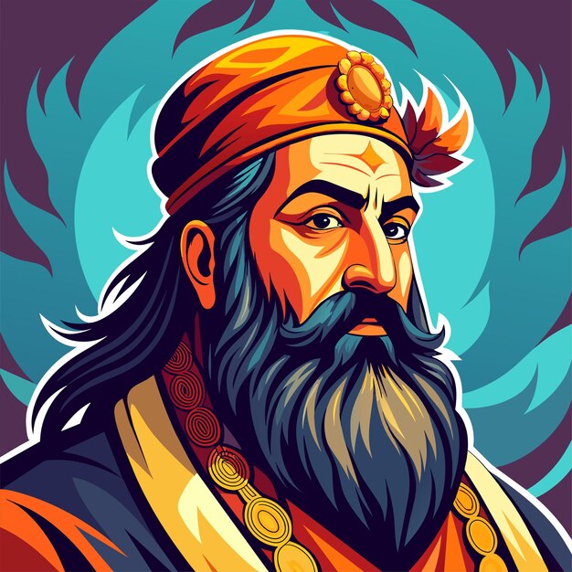 Ilustración de Guru Ravidas Jyanti