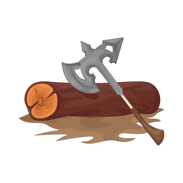 Ilustración del hacha