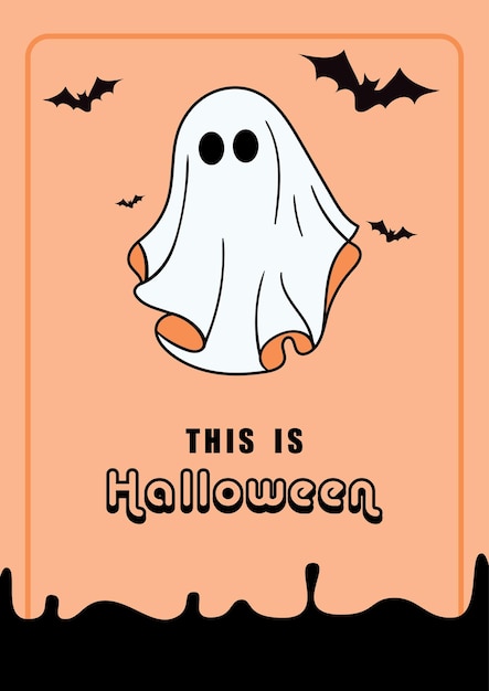 Vector ilustración de halloween