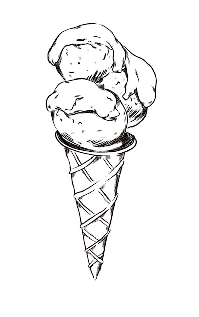 ilustración de helados