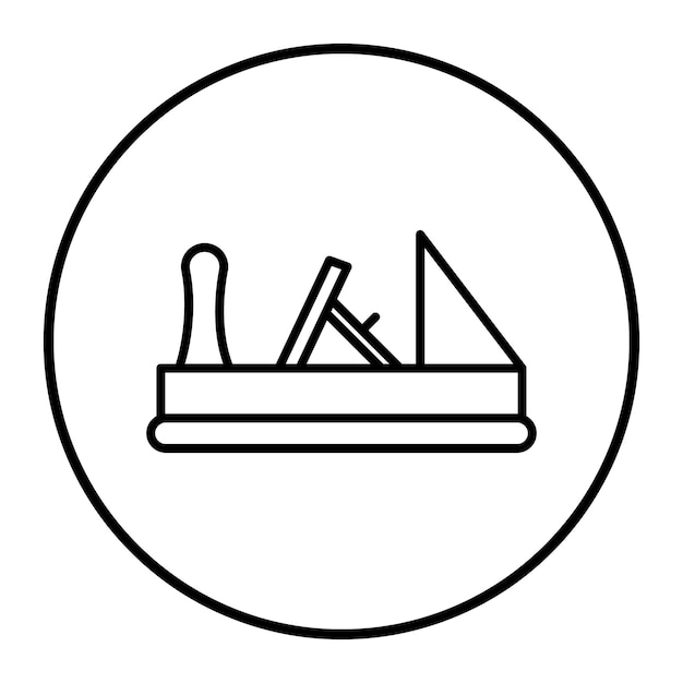 Ilustración de la herramienta vectorial del plano