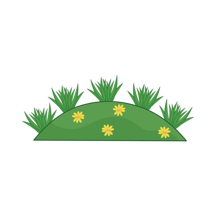 Vector ilustración de la hierba