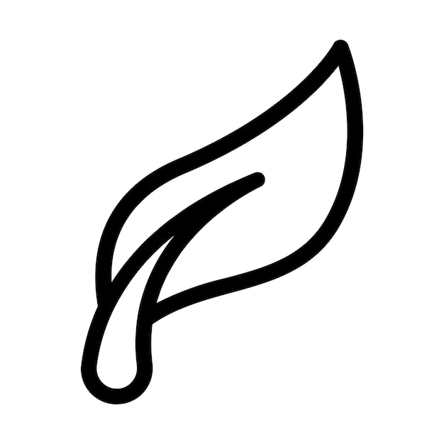 Ilustración de una hoja