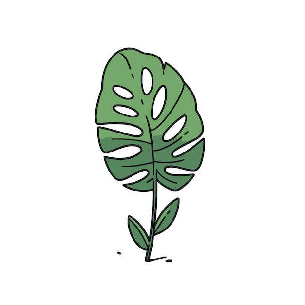 ilustración de la hoja