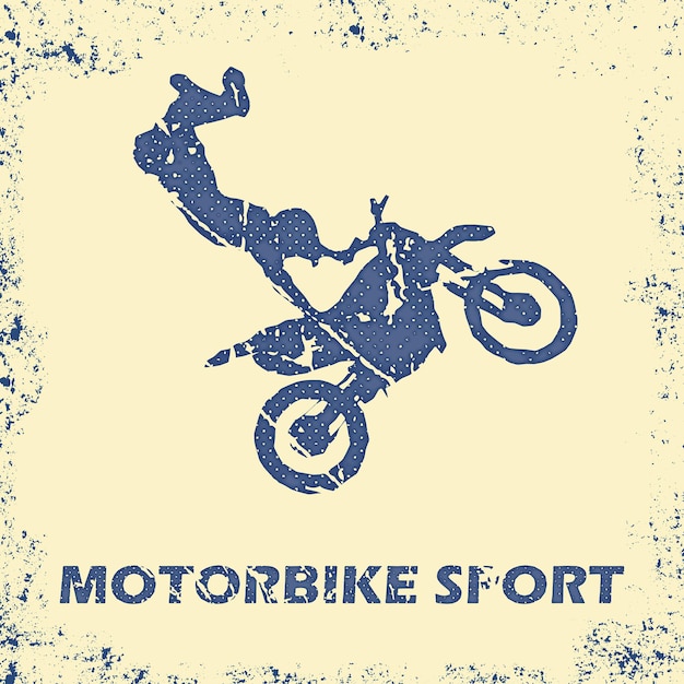 Ilustración de hombre de moto y ciclistas. Imagen de estilo creativo y deportivo.