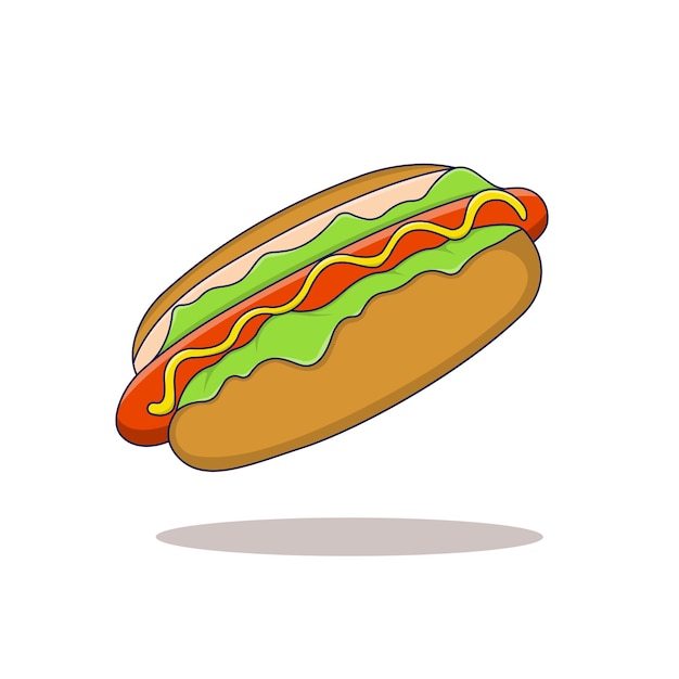 Ilustración de Hot Dog