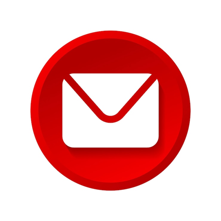Vector ilustración del icono de correo vectorial