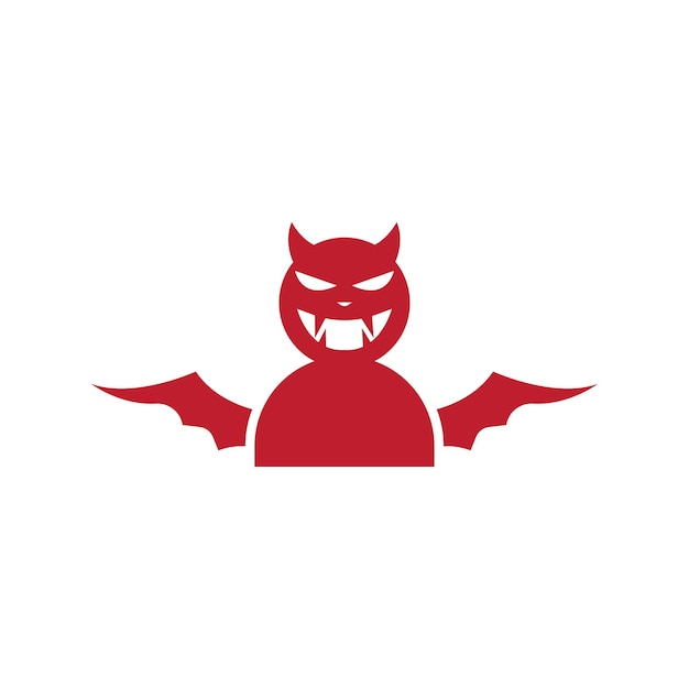 Ilustración del icono del diablo