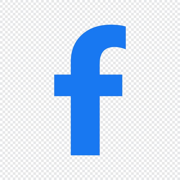 Vector ilustración del icono de facebook el logotipo de la aplicación de facebook el icono de las redes sociales