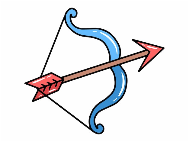 Vector ilustración del icono de flecha