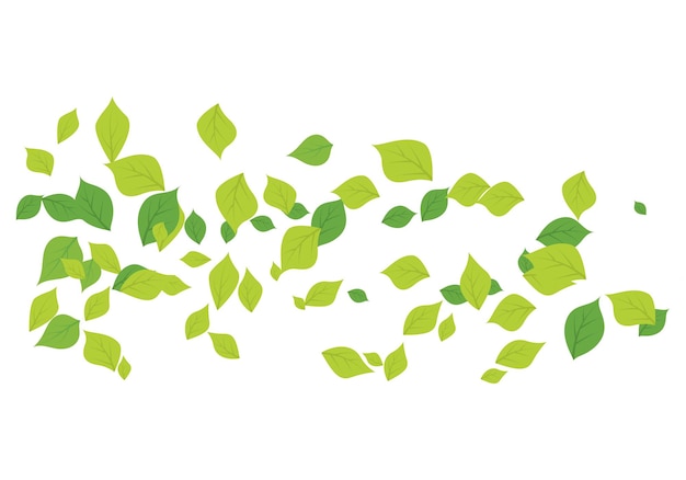 Ilustración de icono de fondo de hoja