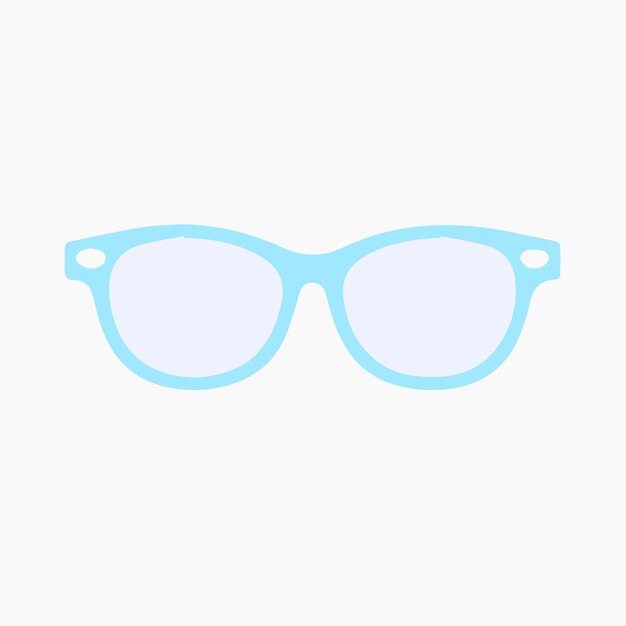 Ilustración de icono de gafas vectoriales de diseño creativo