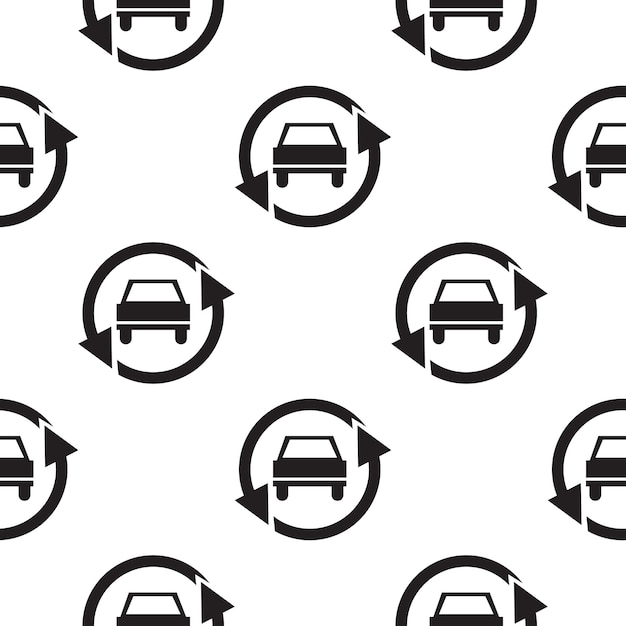 Ilustración de icono de icono de coche