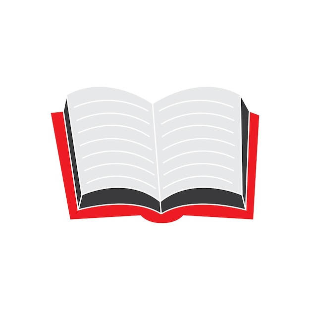 Ilustración del icono del libro