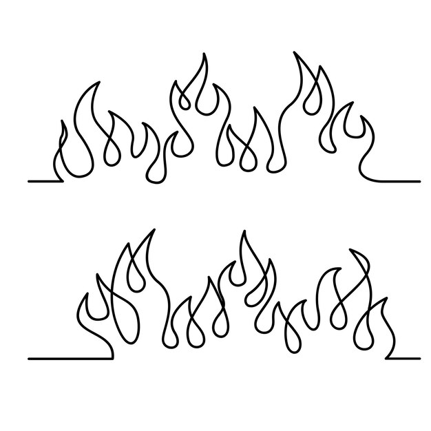 Ilustración del icono del logotipo de una sola línea continua de archivos