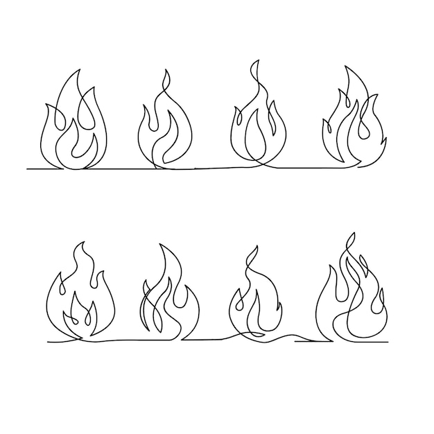 Ilustración del icono del logotipo de una sola línea continua de archivos
