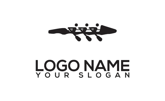 Ilustración de icono de símbolo gráfico vectorial de diseño de logotipo de barco libre