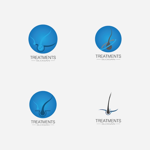 Ilustración del icono de tratamientos capilares