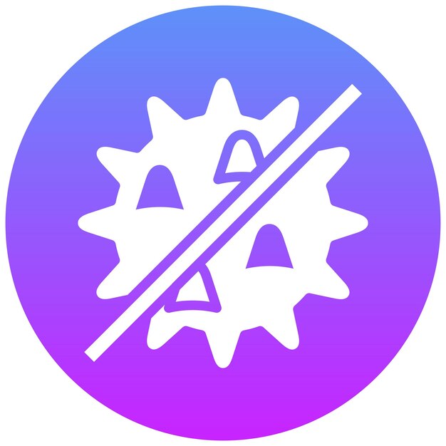 Ilustración del icono del vector antibacteriano del conjunto de iconos de la farmacia