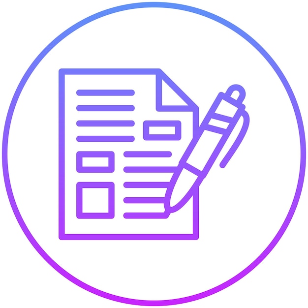 Ilustración del icono del vector de asignación del conjunto de iconos de Gig Economy