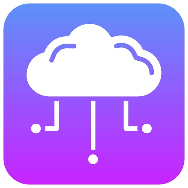 Ilustración del icono del vector de congestión de la red del conjunto de iconos de red