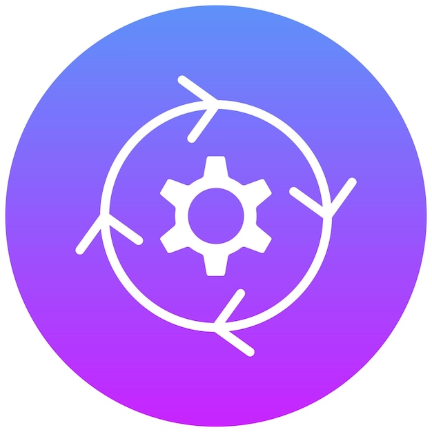 Ilustración del icono del vector de consistencia del conjunto de iconos de liderazgo