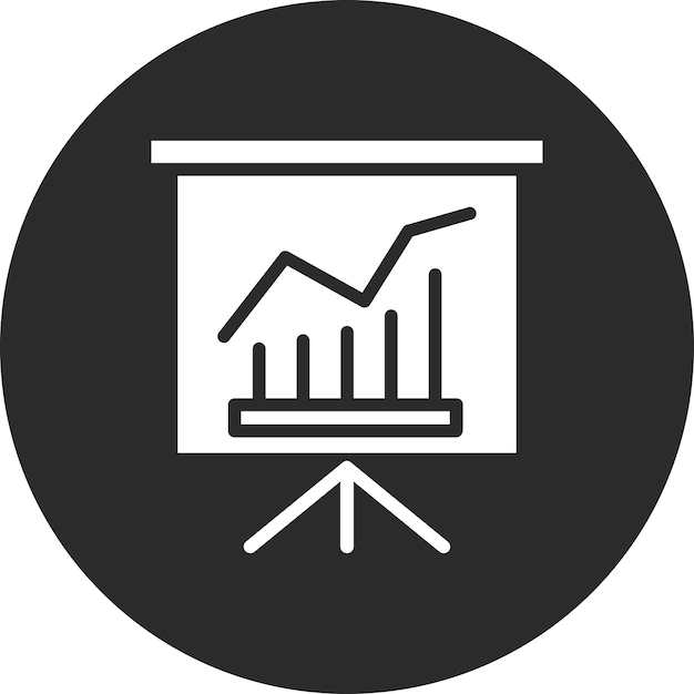Ilustración del icono del vector de crecimiento empresarial del conjunto de iconos comerciales