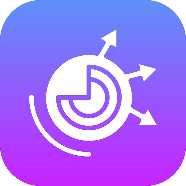 Ilustración del icono del vector de detección de regularidades del conjunto de iconos de análisis de datos