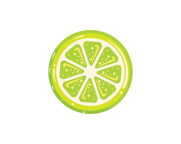 Ilustración de icono de vector de diseño de logotipo naranja