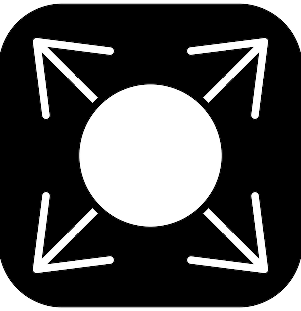 Ilustración del icono del vector de escala del conjunto de iconos de Business Analytics