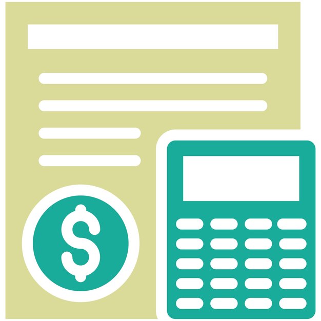 Ilustración del icono del vector de estimación del proyecto del conjunto de iconos de gestión del proyecto