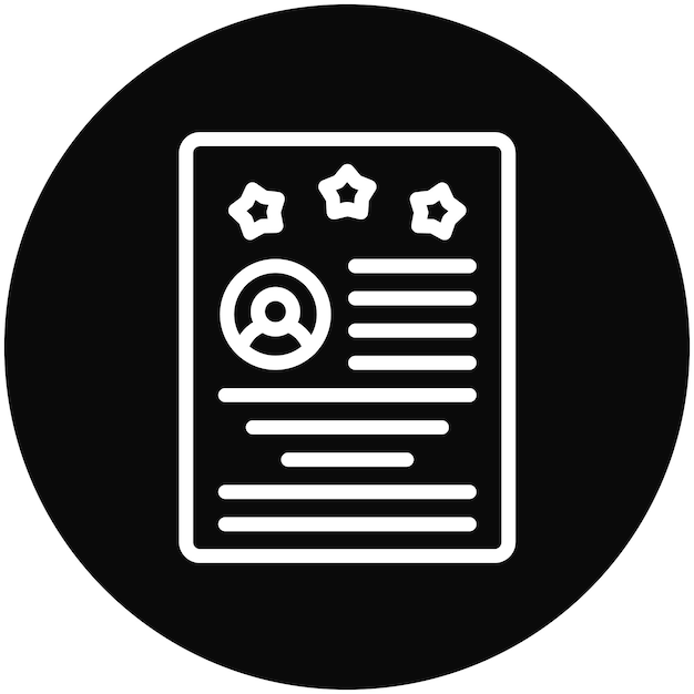 Ilustración del icono del vector de evaluación del rendimiento del conjunto de iconos de recursos humanos