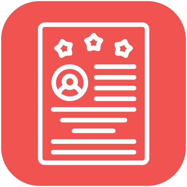 Ilustración del icono del vector de evaluación del rendimiento del conjunto de iconos de recursos humanos