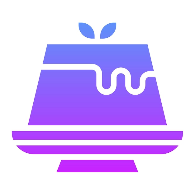 Ilustración del icono del vector de flanco del conjunto de iconos de cumpleaños